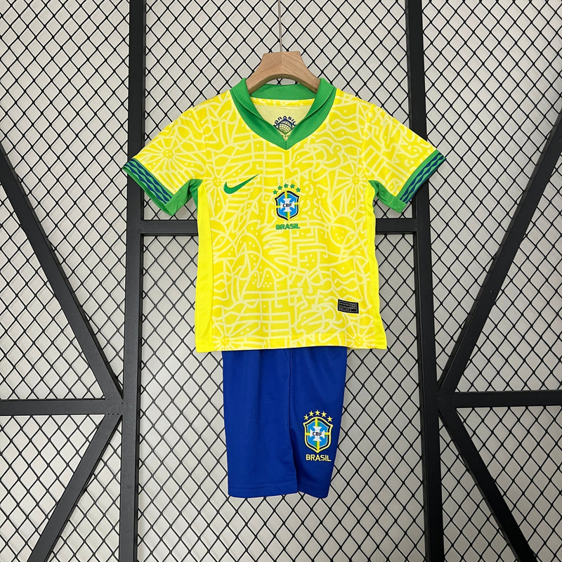 BRASIL COPA AMÉRICA I 2024 CHILDREN'S SET