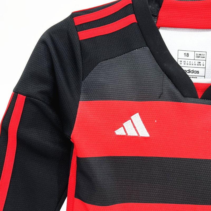 FLAMENGO I 24/25 CONJUNTO INFANTIL (LONG SLEEVE)